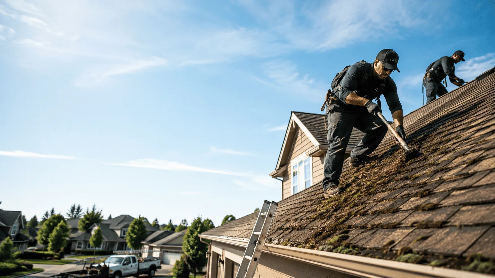 Roof Moss Removal in Lime Springs, IA near me
